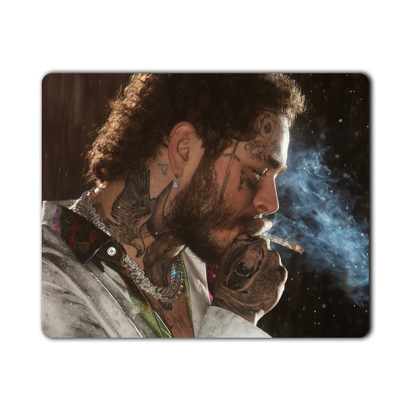 موس پد طرح POST MALONE کد05