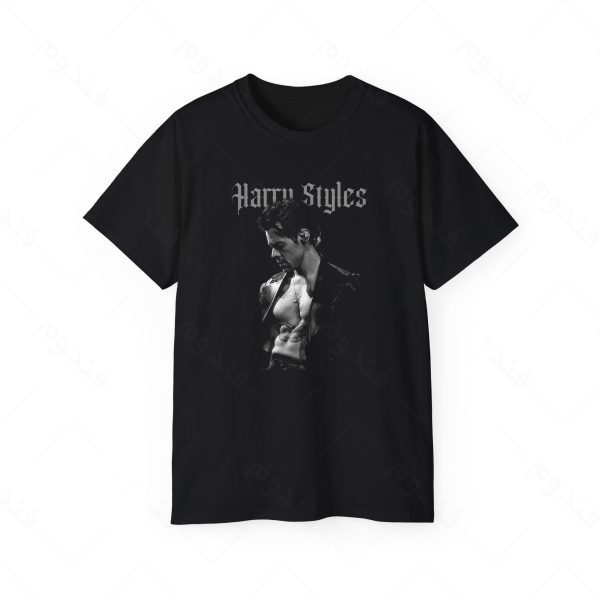 تیشرت مشکی طرح HARRY STYLES کد01