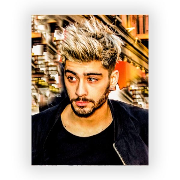 پوستر گلاسه طرح ZAYN کد10