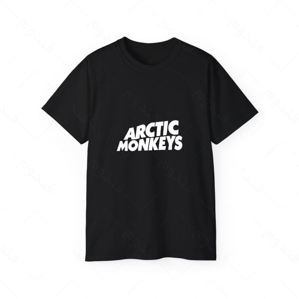 تیشرت مشکی طرح ARCTIC MONKEYS کد06