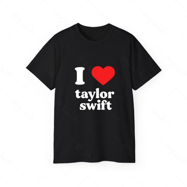 تیشرت مشکی طرح TAYLOR SWIFT کد08