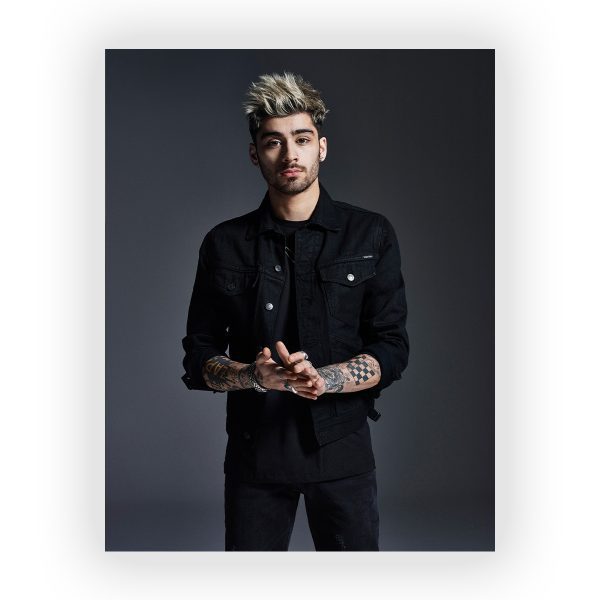 پوستر گلاسه طرح ZAYN کد12