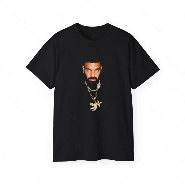 تیشرت مشکی طرح DRAKE کد07