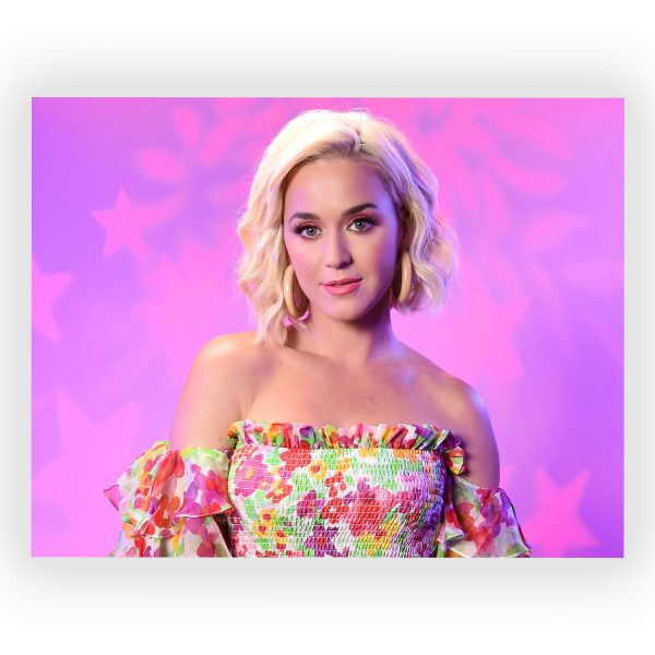 پوستر گلاسه طرح KATY PERRY کد07