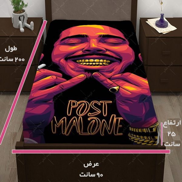 روتختی طرح POST MALONE کد07