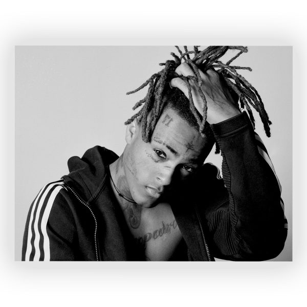 پوستر گلاسه طرح XXXTENTACION کد11