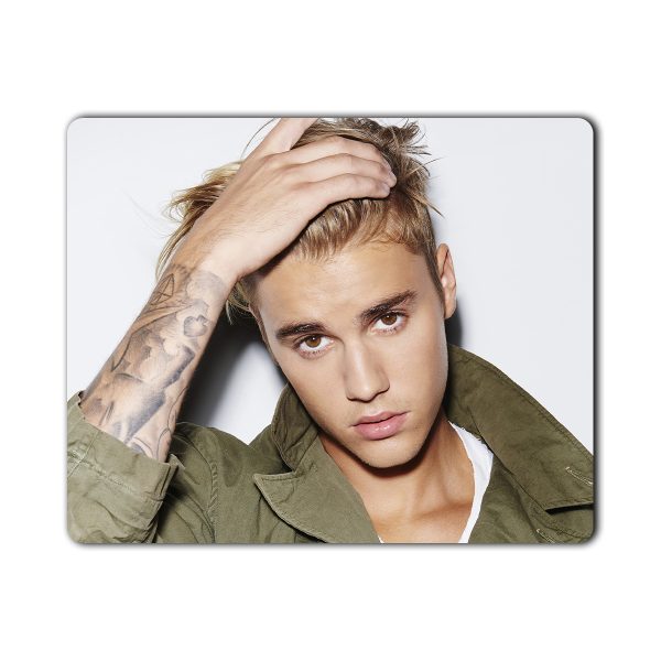 موس پد طرح JUSTIN BIEBER کد03