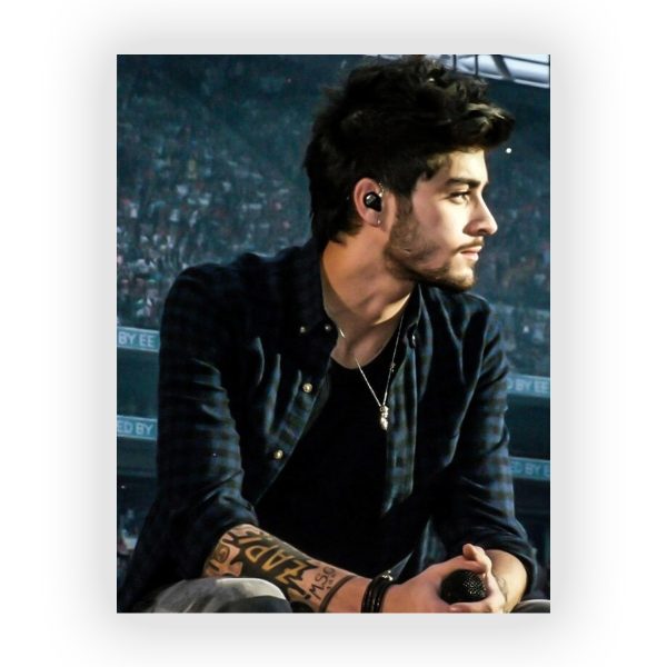 پوستر گلاسه طرح ZAYN کد17