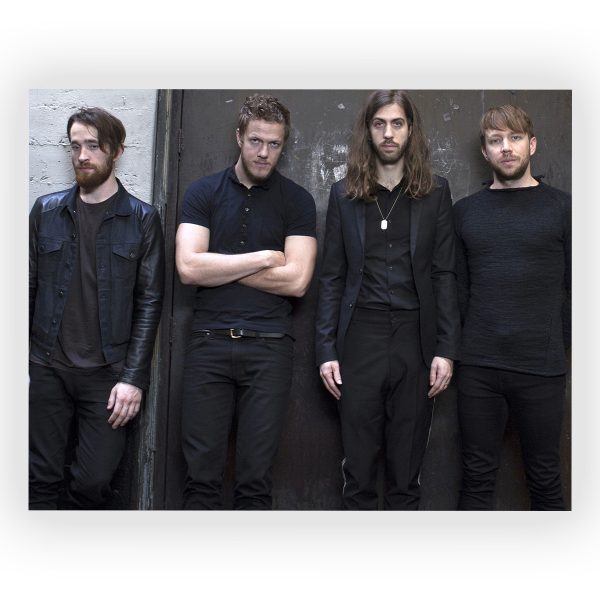 پوستر گلاسه طرح IMAGINE DRAGONS کد15