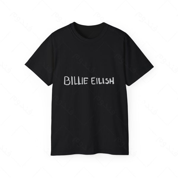 تیشرت مشکی طرح BILLIE EILISH کد07