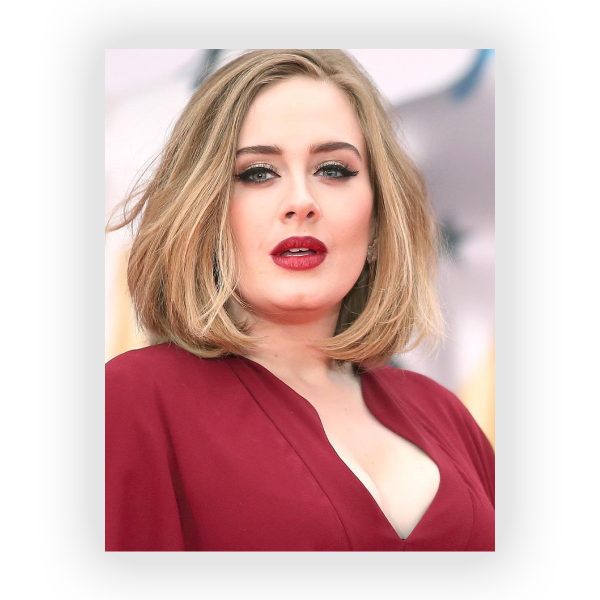 پوستر گلاسه طرح ADELE کد14