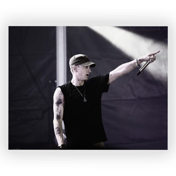 پوستر گلاسه طرح EMINEM کد24