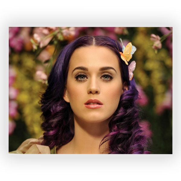 پوستر گلاسه طرح KATY PERRY کد12