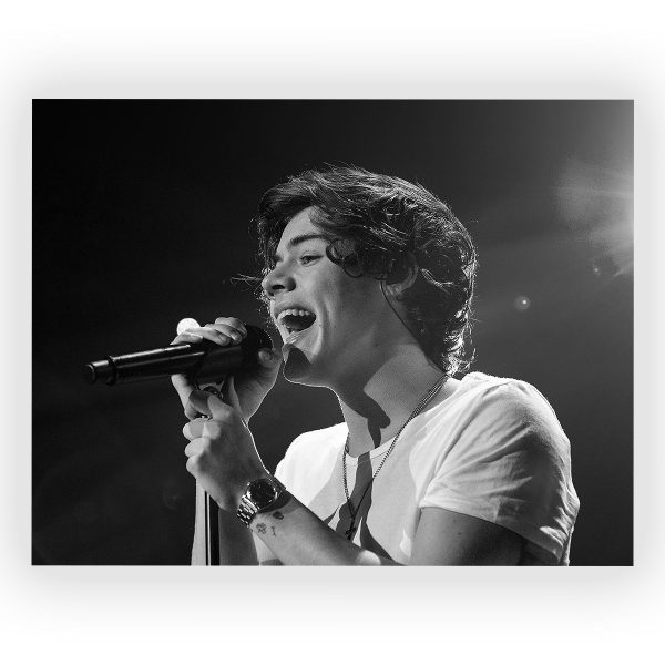 پوستر گلاسه طرح HARRY STYLES کد12