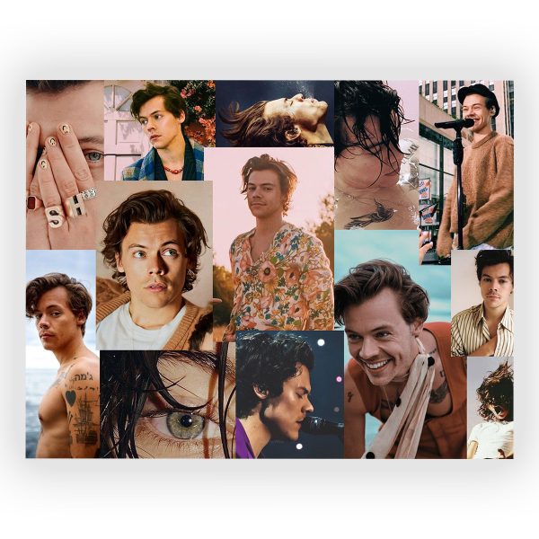 پوستر گلاسه طرح HARRY STYLES کد16