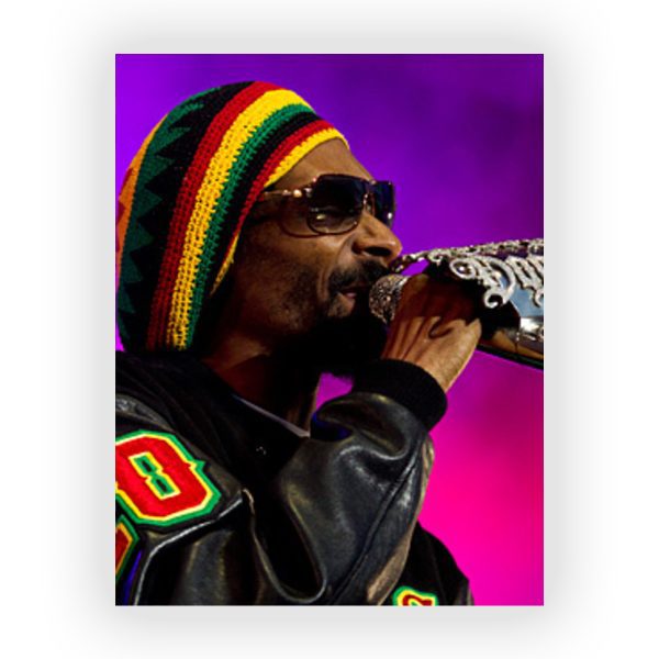 پوستر گلاسه طرح Snoop Dogg کد03