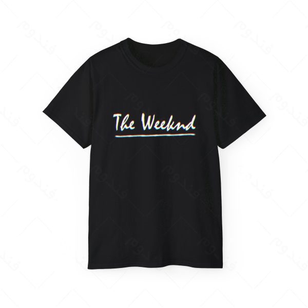 تیشرت مشکی طرح THE WEEKND کد02