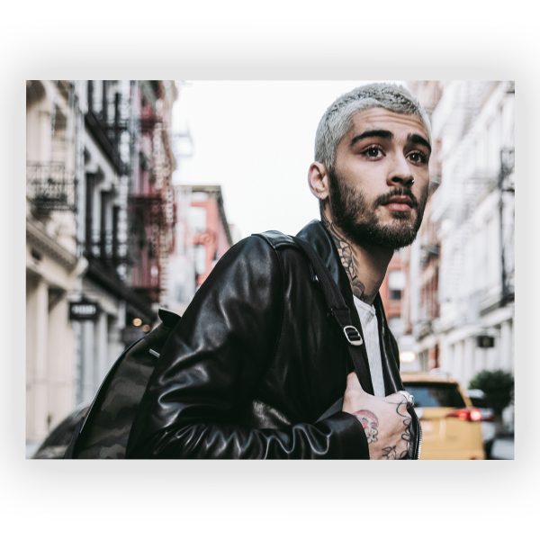 پوستر گلاسه طرح ZAYN کد03