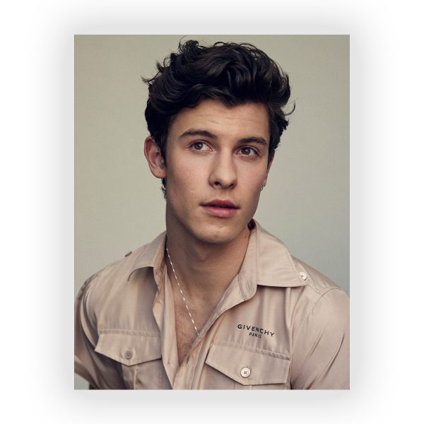 پوستر گلاسه طرح SHAWN MENDES کد02