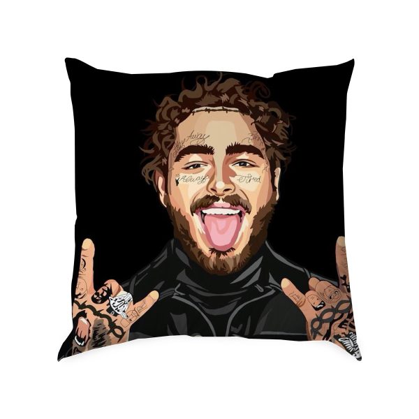 کوسن طرح POST MALONE کد02