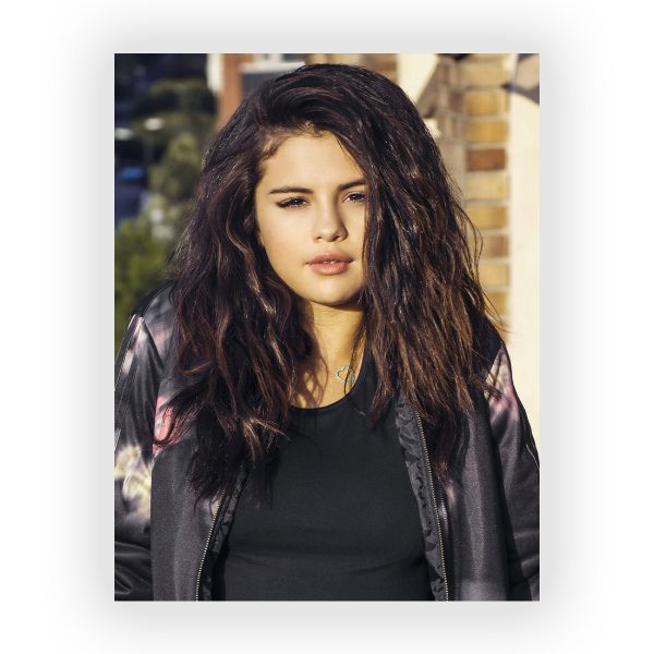 پوستر گلاسه طرح SELENA GOMEZ کد03