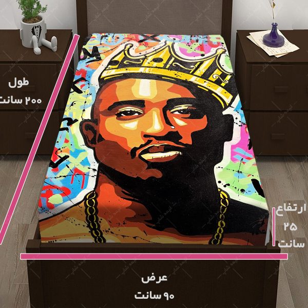 روتختی طرح TUPAC SHAKUR کد02