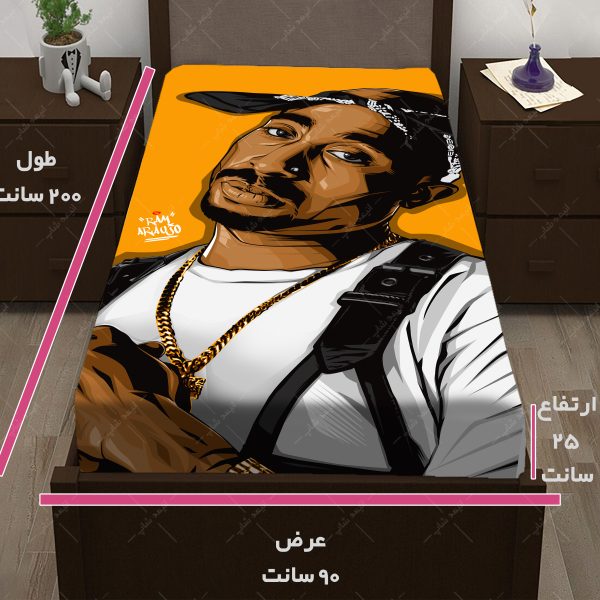 روتختی طرح TUPAC SHAKUR کد03