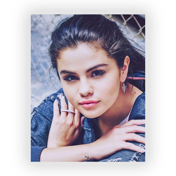 پوستر گلاسه طرح SELENA GOMEZ کد05