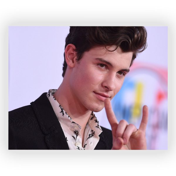 پوستر گلاسه طرح SHAWN MENDES کد10