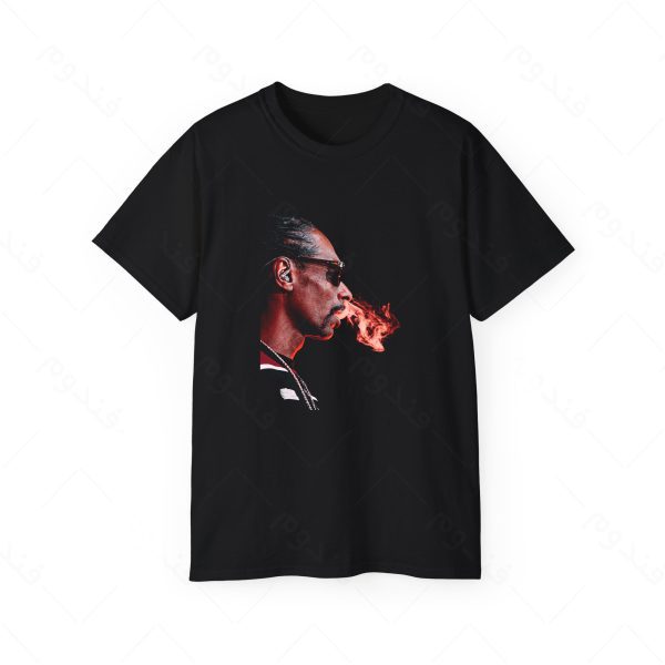 تیشرت مشکی طرح Snoop Dogg کد02