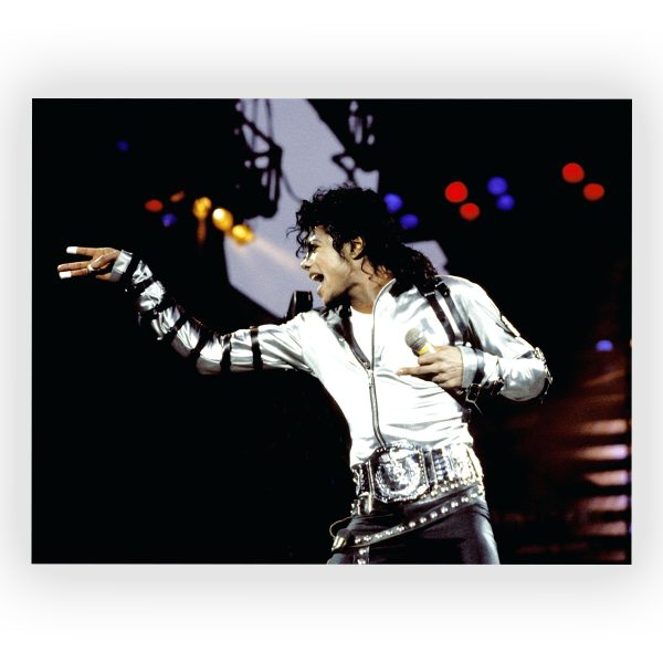 پوستر گلاسه طرح Michael Jackson کد04