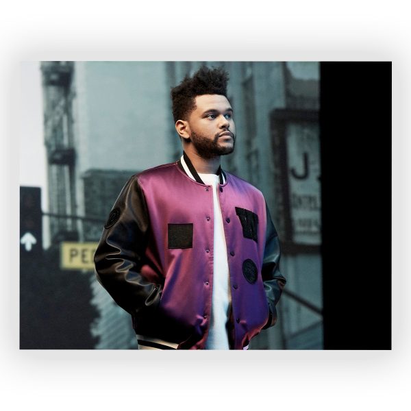 پوستر گلاسه طرح THE WEEKND کد03