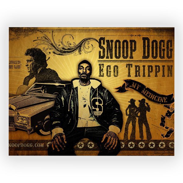 پوستر گلاسه طرح Snoop Dogg کد11
