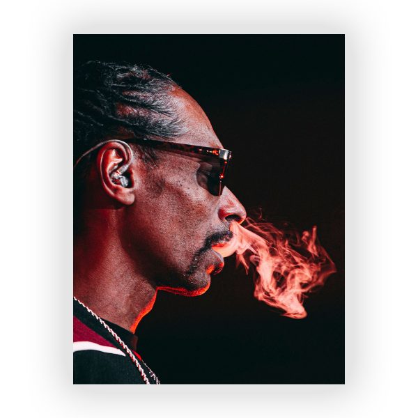 پوستر گلاسه طرح Snoop Dogg کد12