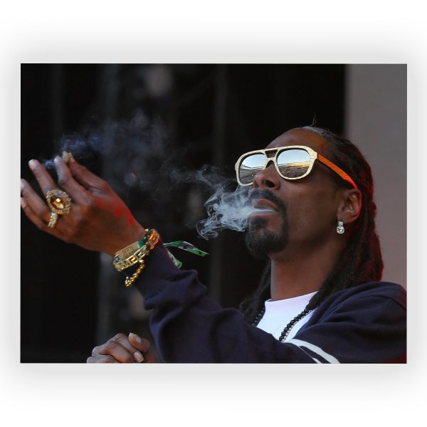 پوستر گلاسه طرح Snoop Dogg کد13