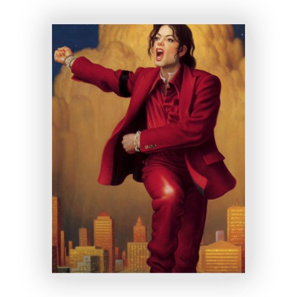 پوستر گلاسه طرح Michael Jackson کد11