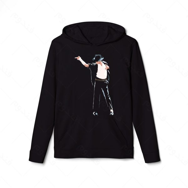 هودی مشکی طرح Michael Jackson کد10