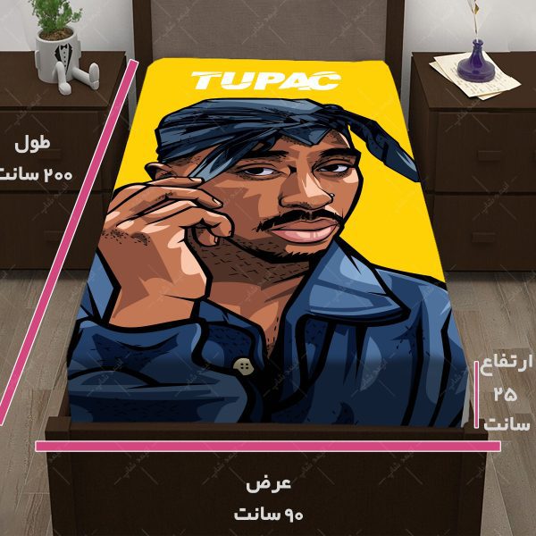 روتختی طرح TUPAC SHAKUR کد07