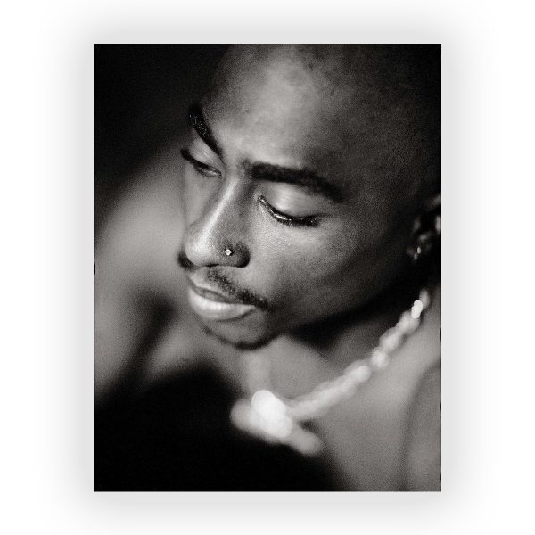 پوستر گلاسه طرح TUPAC SHAKUR کد06