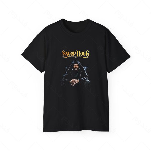 تیشرت مشکی طرح Snoop Dogg کد06