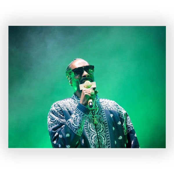 پوستر گلاسه طرح Snoop Dogg کد14