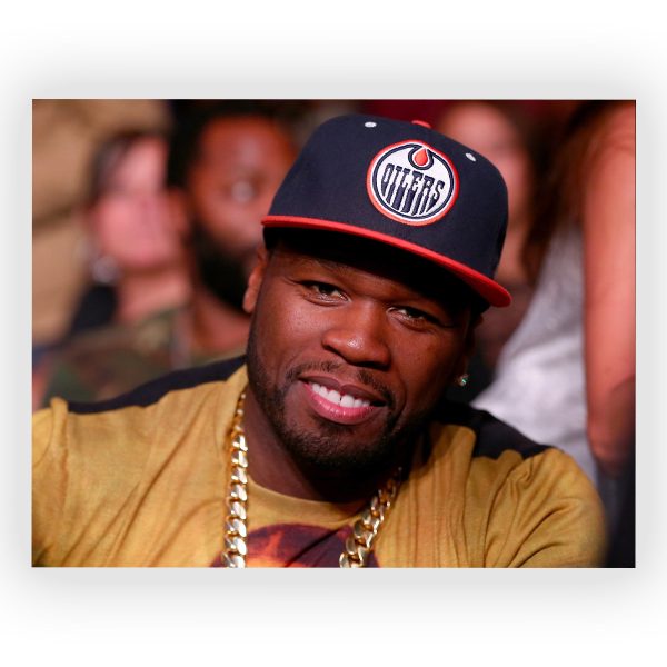 پوستر گلاسه طرح 50CENT کد12