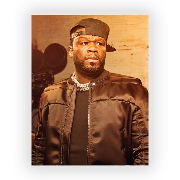 پوستر گلاسه طرح 50CENT کد14