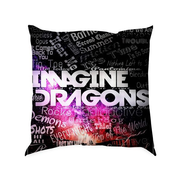 کوسن طرح گروه IMAGINE DRAGONS کد08