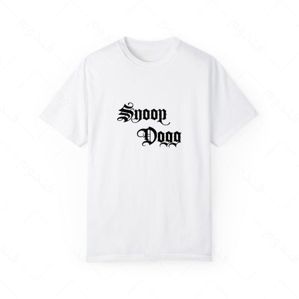 تیشرت سفید و ملانژ Snoop Dogg کد08