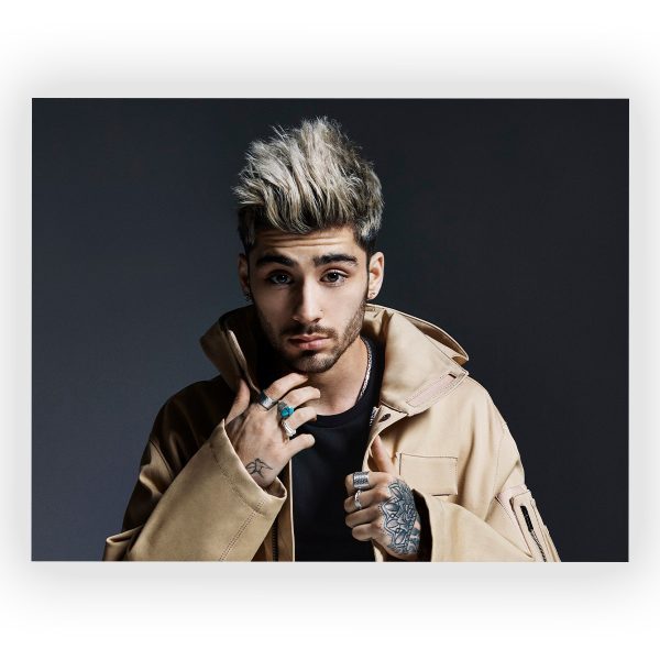 پوستر گلاسه طرح ZAYN کد18