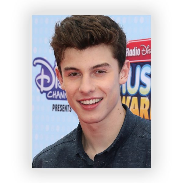 پوستر گلاسه طرح SHAWN MENDES کد19