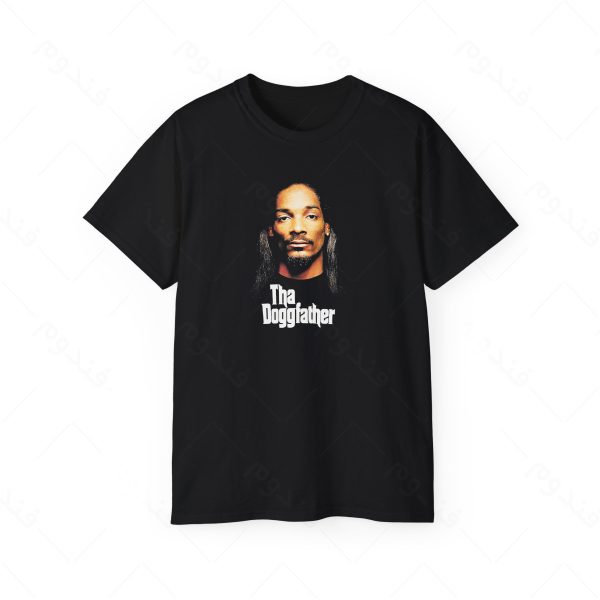 تیشرت مشکی طرح Snoop Dogg کد09