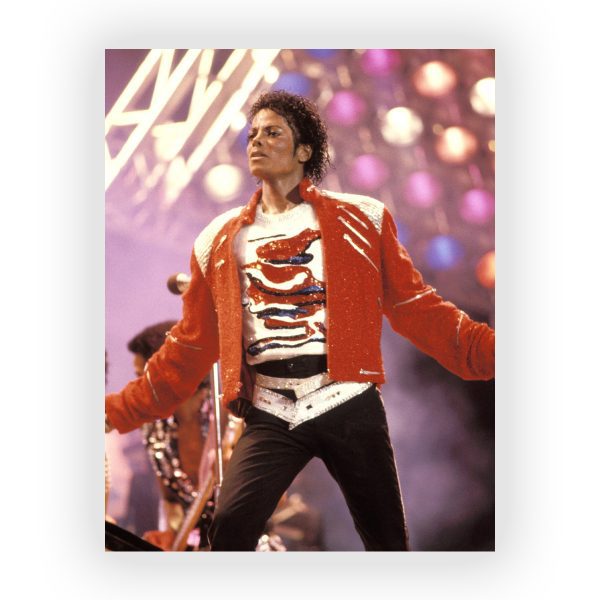 پوستر گلاسه طرح Michael Jackson کد18