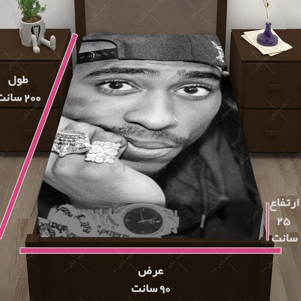 روتختی طرح TUPAC SHAKUR کد09